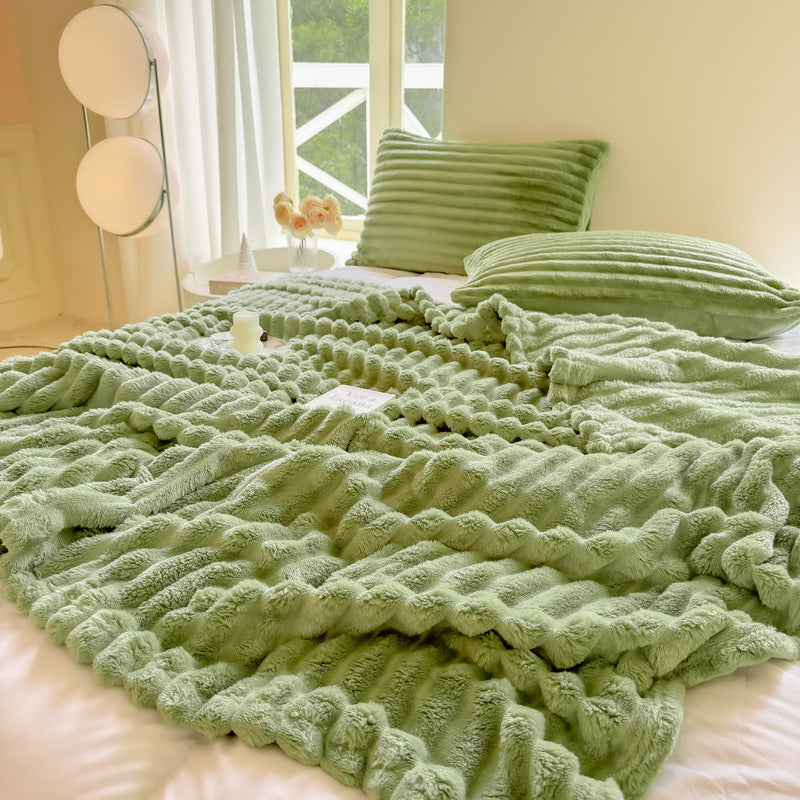 Milk Fiber Rabbit Blanket