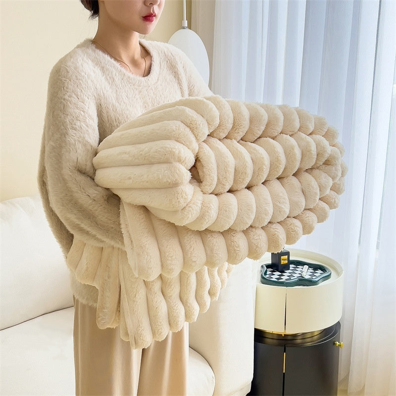 Milk Fiber Rabbit Blanket