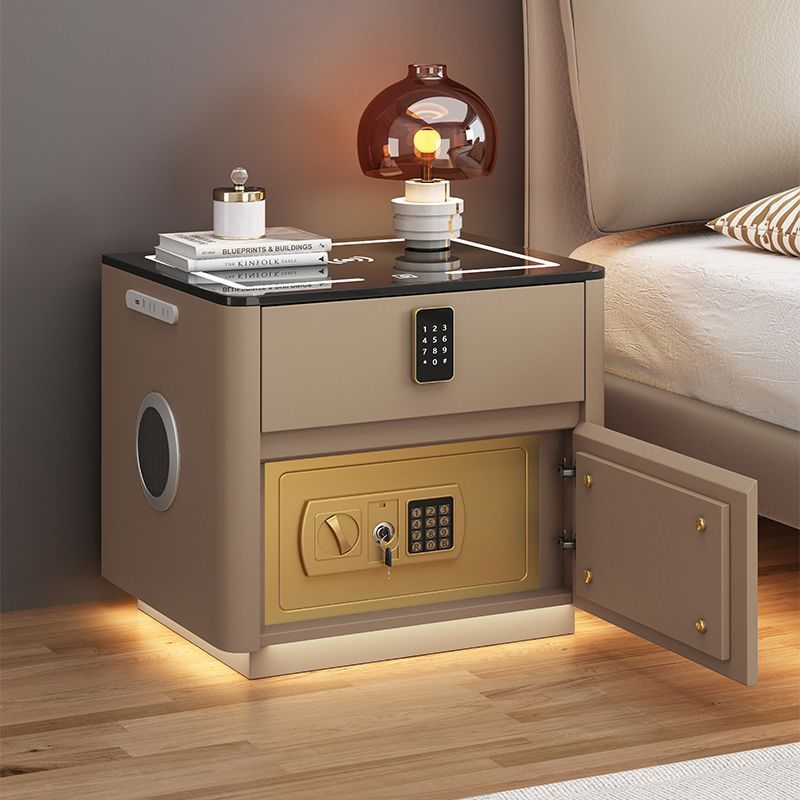 Multi-functional Safe Bedside Table (Wireless Charging)
