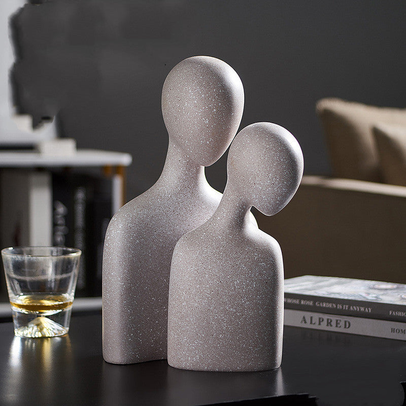 Nordic Abstract Figure Statue