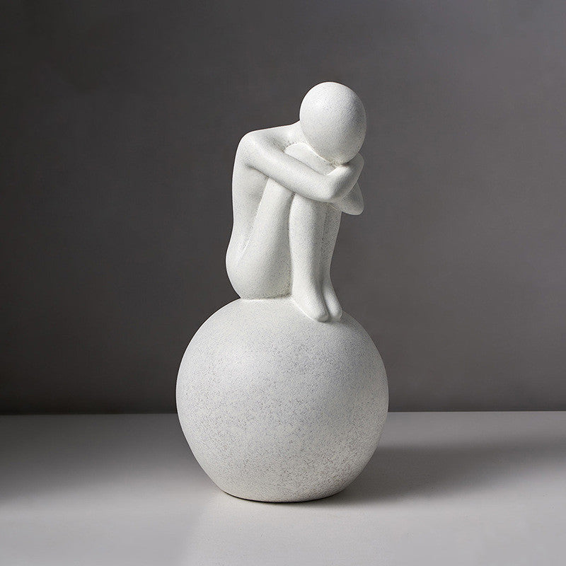 Nordic Abstract Figure Statue