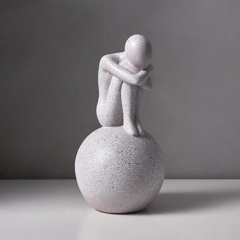 Nordic Abstract Figure Statue