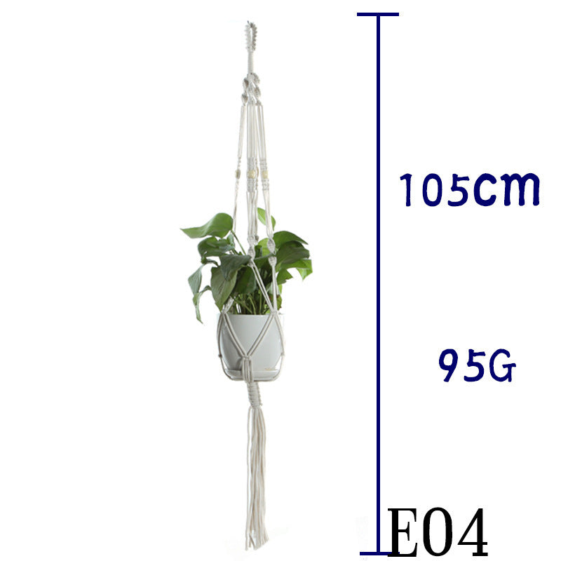 Handmade Sling Flower Pot Net Bag