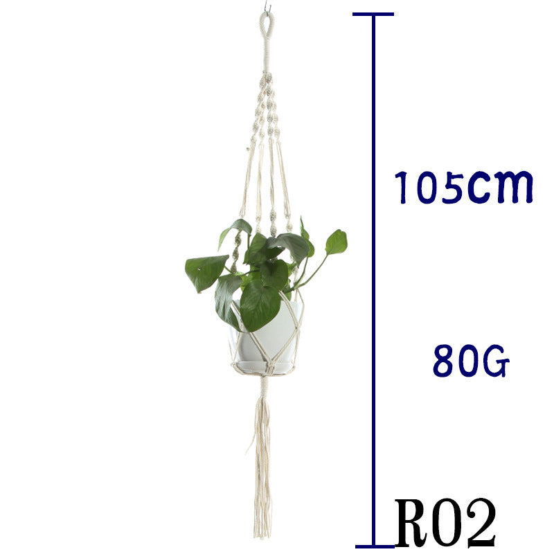 Handmade Sling Flower Pot Net Bag