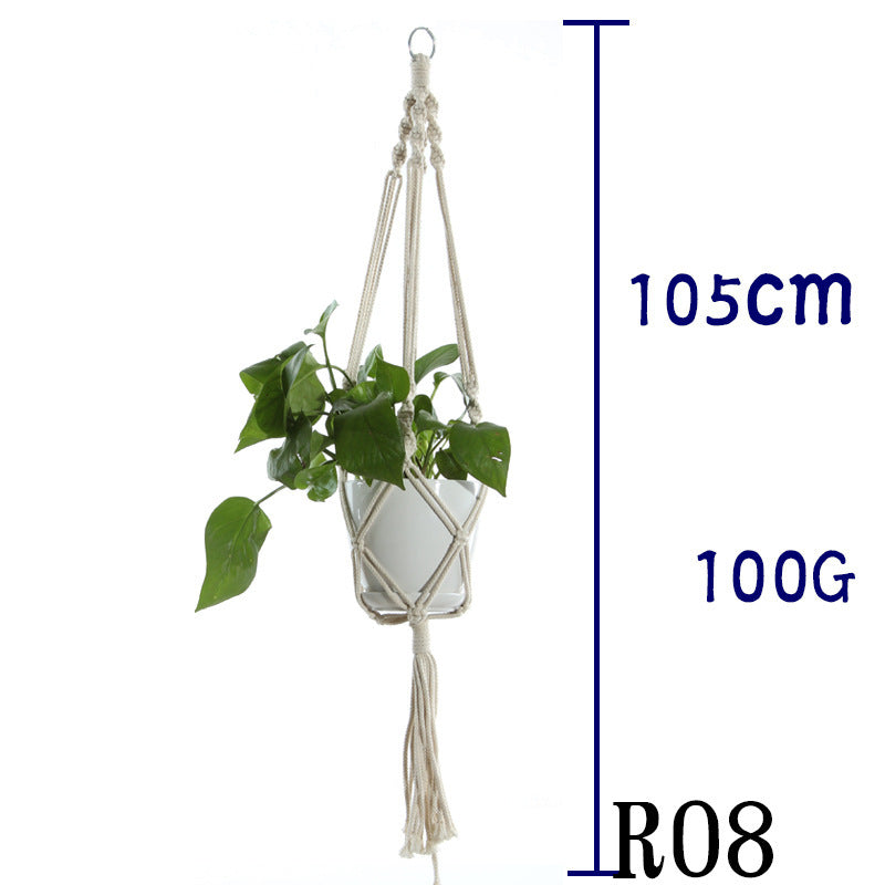 Handmade Sling Flower Pot Net Bag