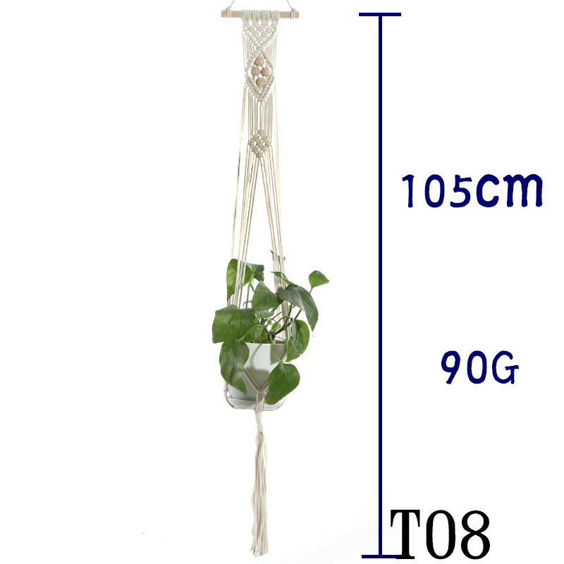 Handmade Sling Flower Pot Net Bag