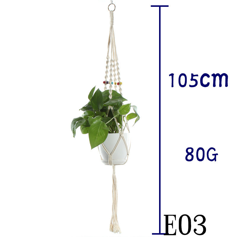 Handmade Sling Flower Pot Net Bag