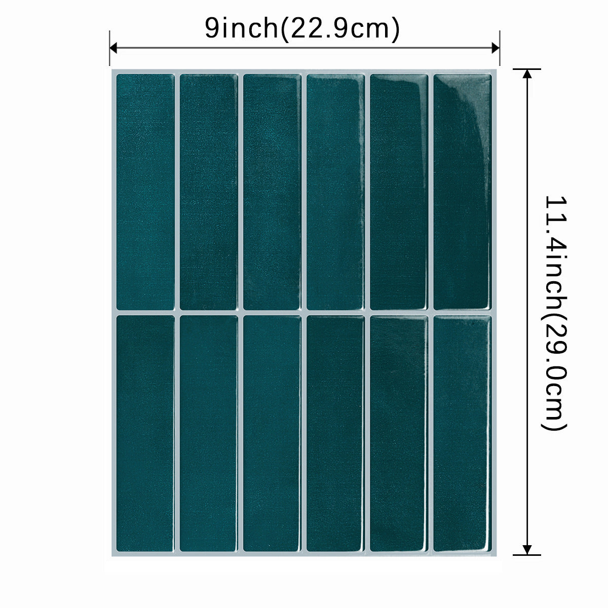 3D Waterproof Stereo Glue Wall Sticker