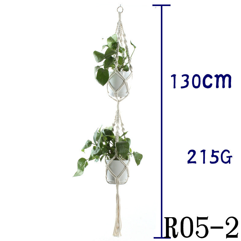 Handmade Sling Flower Pot Net Bag