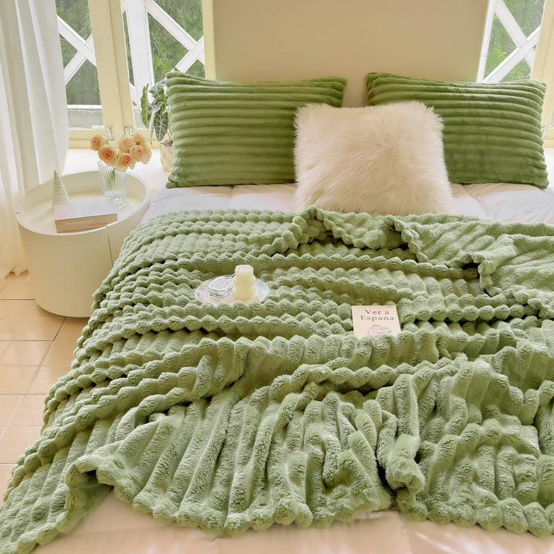 Milk Fiber Rabbit Blanket