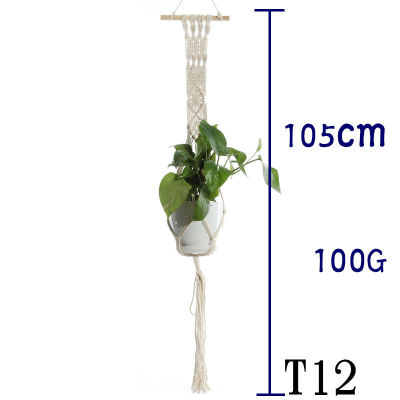 Handmade Sling Flower Pot Net Bag