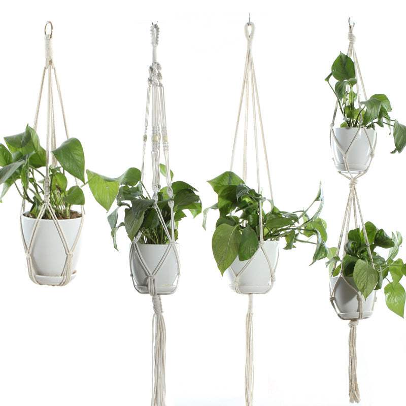 Handmade Sling Flower Pot Net Bag