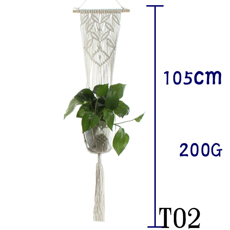 Handmade Sling Flower Pot Net Bag