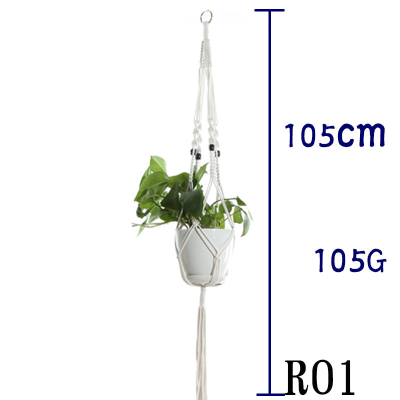 Handmade Sling Flower Pot Net Bag
