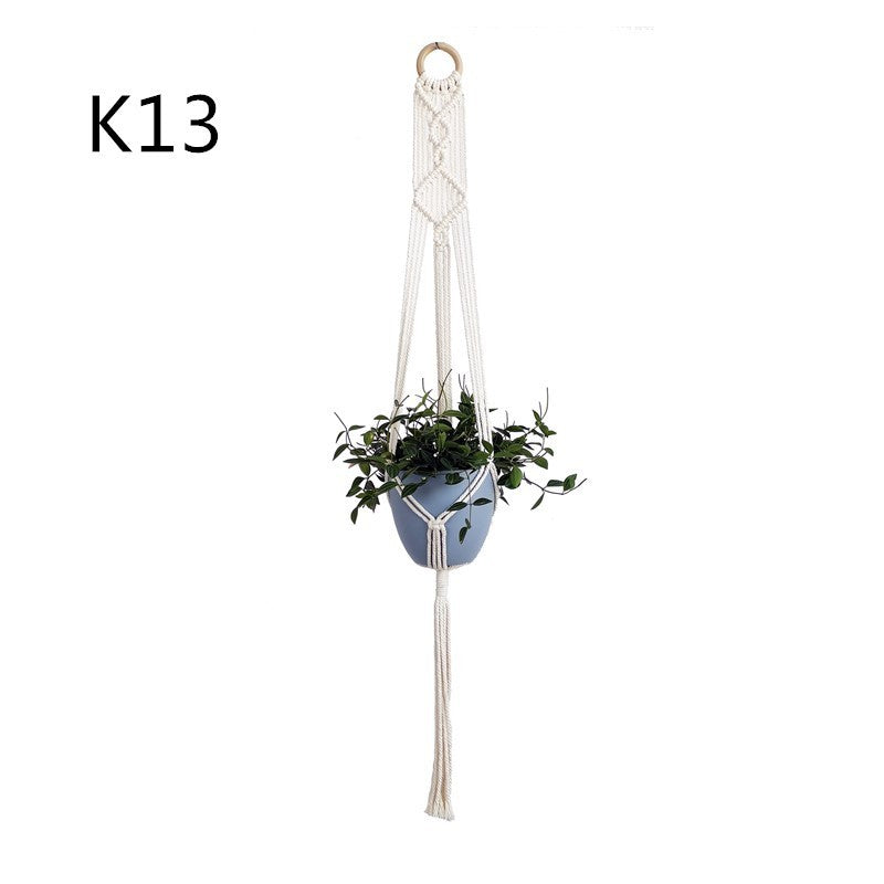 Handmade Sling Flower Pot Net Bag