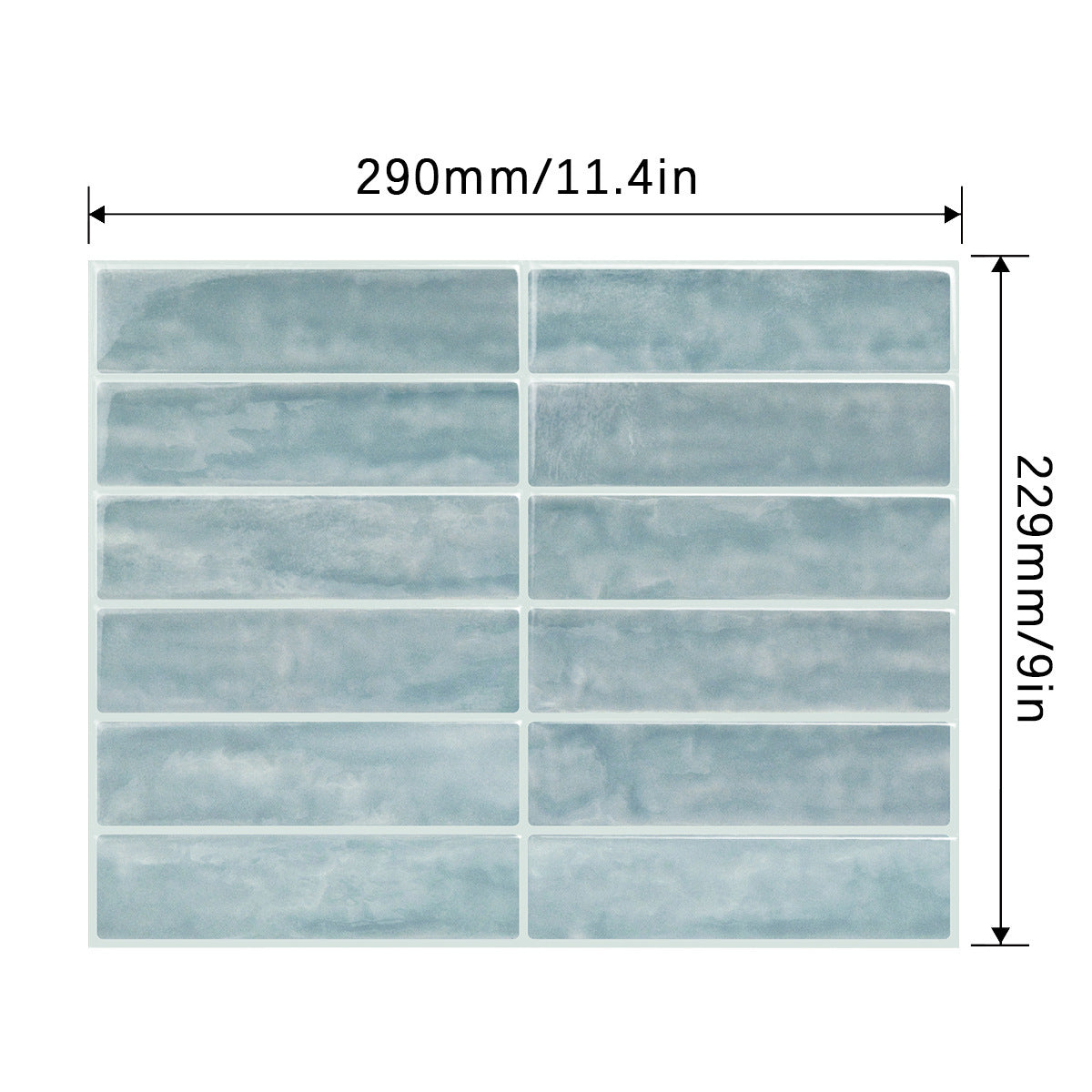 3D Waterproof Stereo Glue Wall Sticker