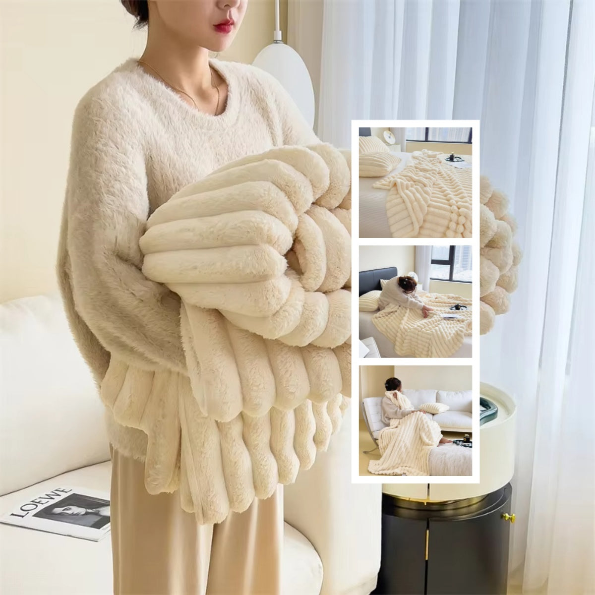 Double Sided Thickening Blanket