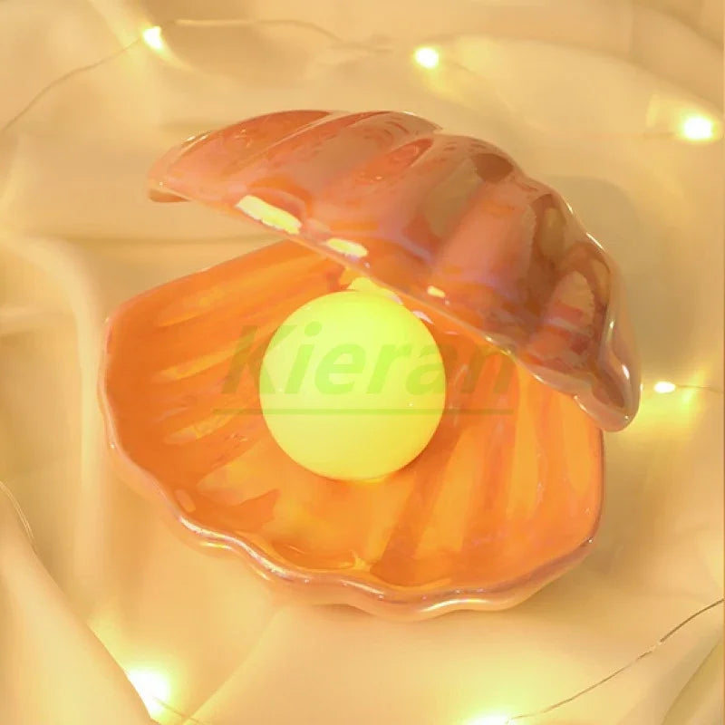 Nordic Modern Shell LED Night Light 