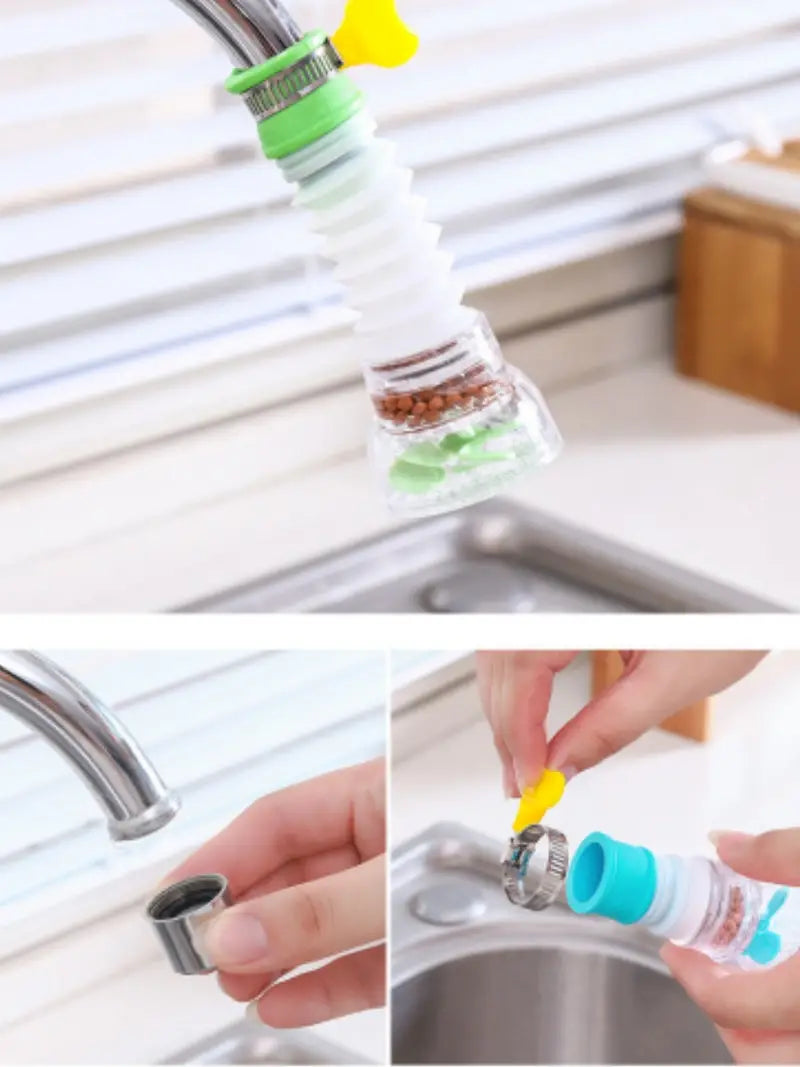 1pc Splash Proof Tap Water Filter and Purifier