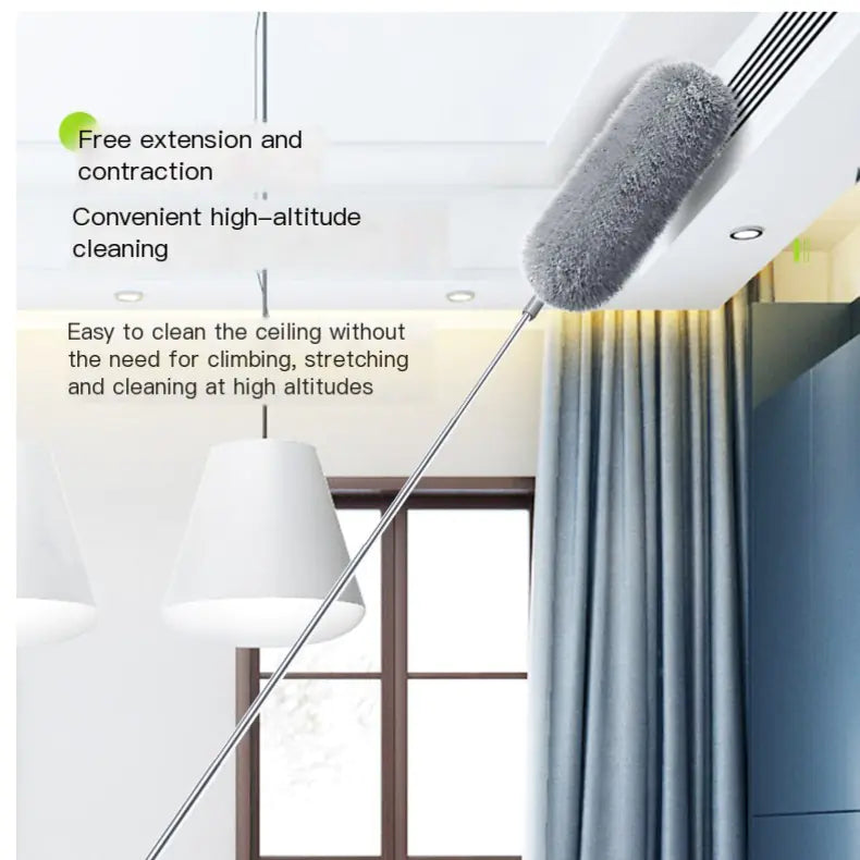 Adjustable Soft Microfiber Feather Duster