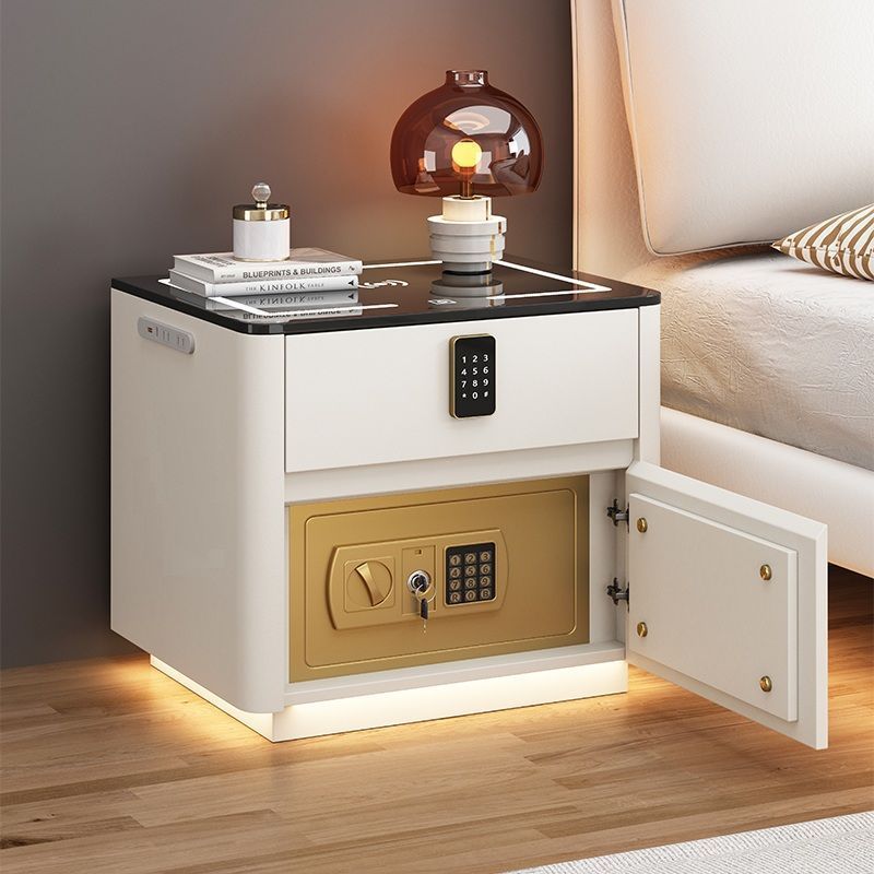 Multi-functional Safe Bedside Table (Wireless Charging)